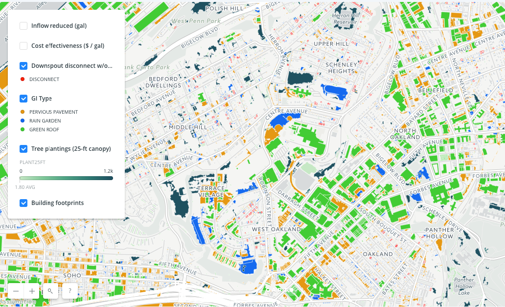 Pittsburgh Map Listing