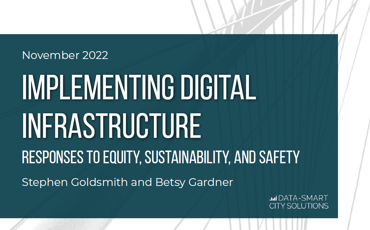 Less Limited Digital Infrastructure Implementing Digital Infrastructure Responses to Equity, Sustainability ...