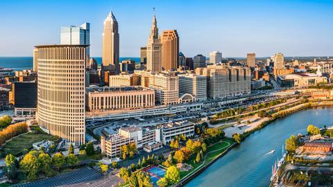Cleveland skyline