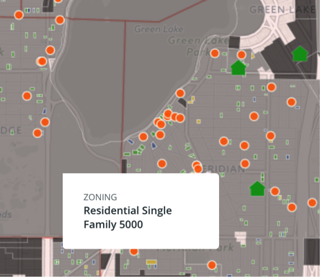 High concentration of public elementary schools