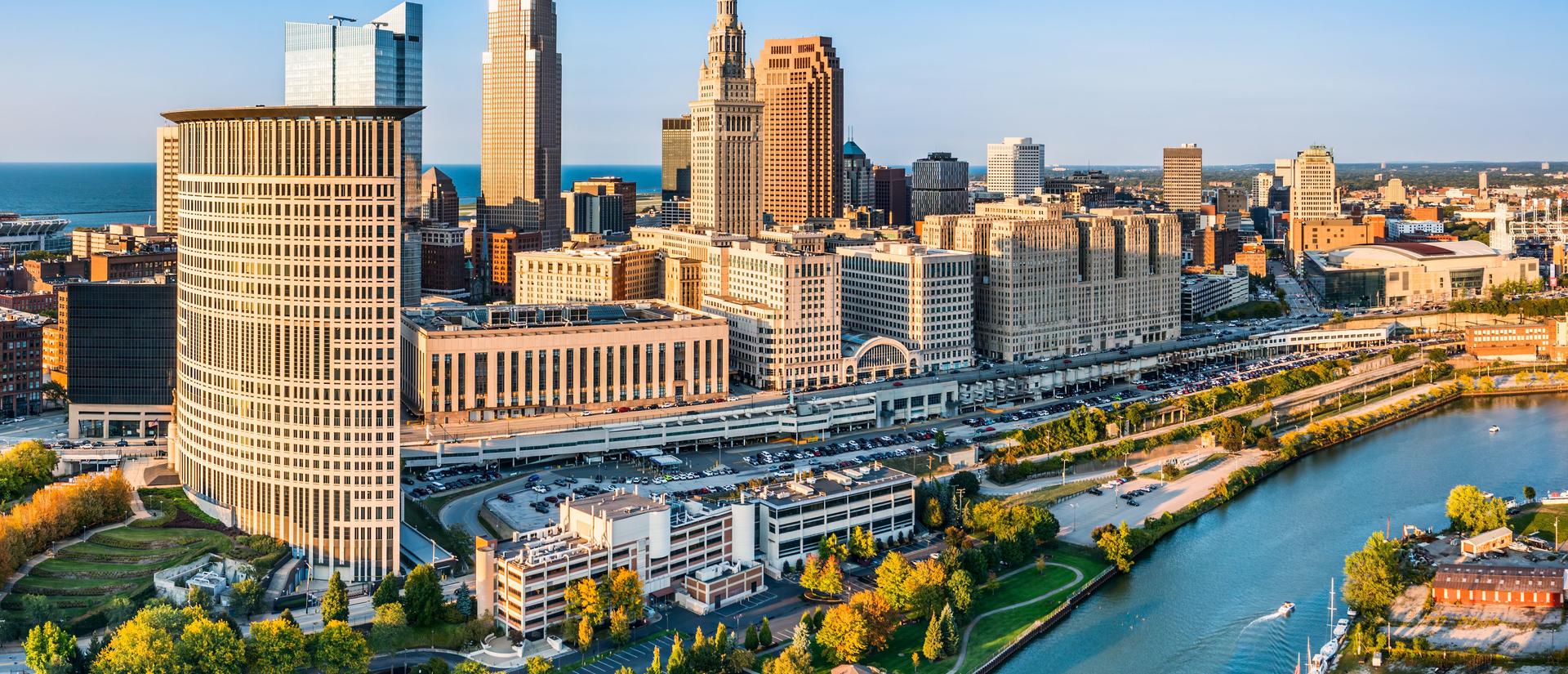 Cleveland skyline