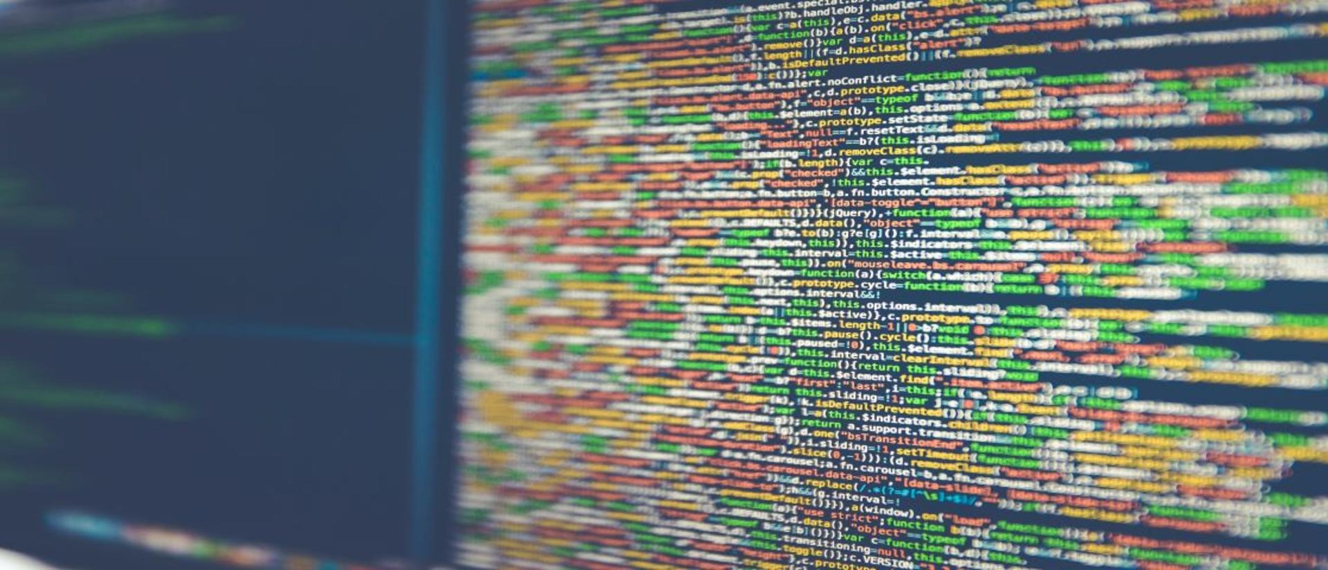 Lines of data code