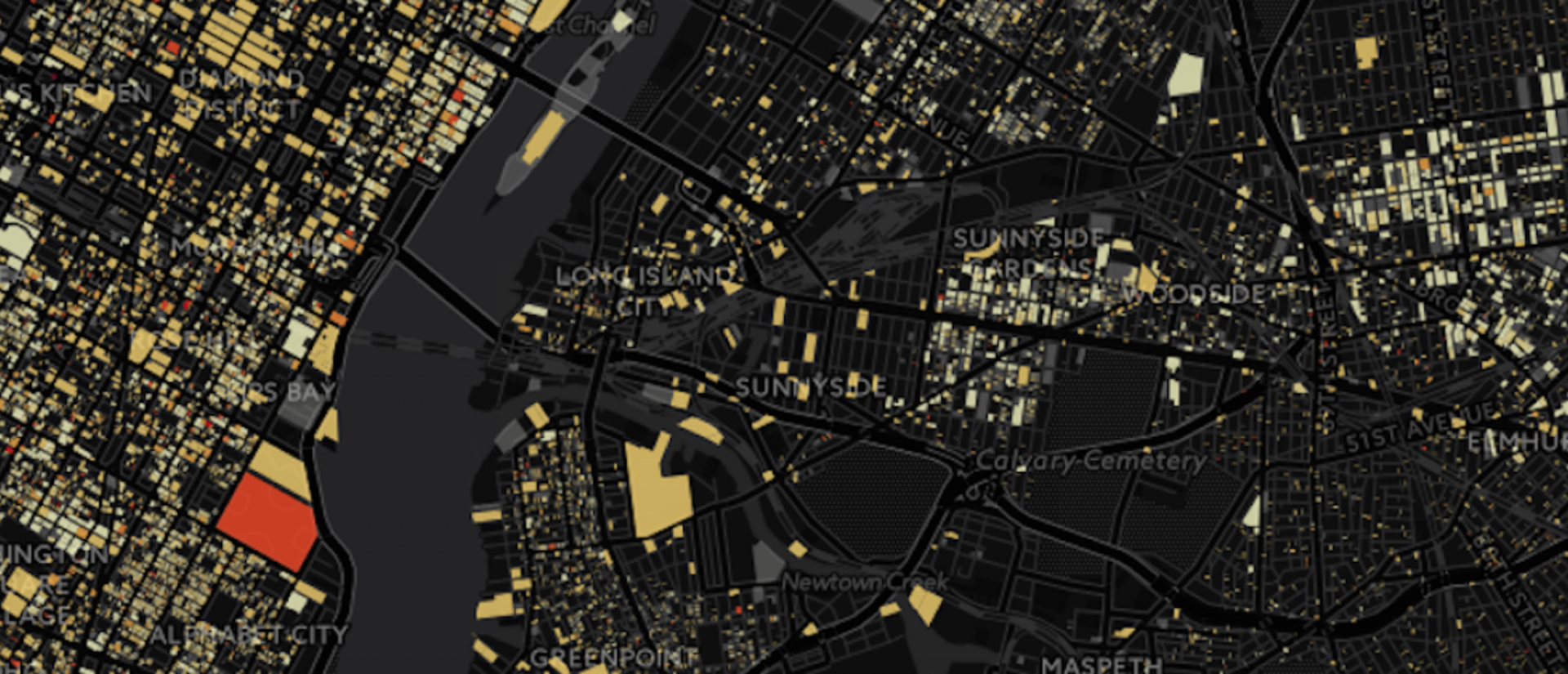 Map of NYC