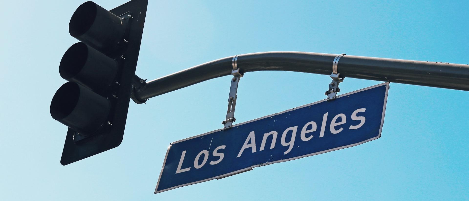 Los Angeles street sign